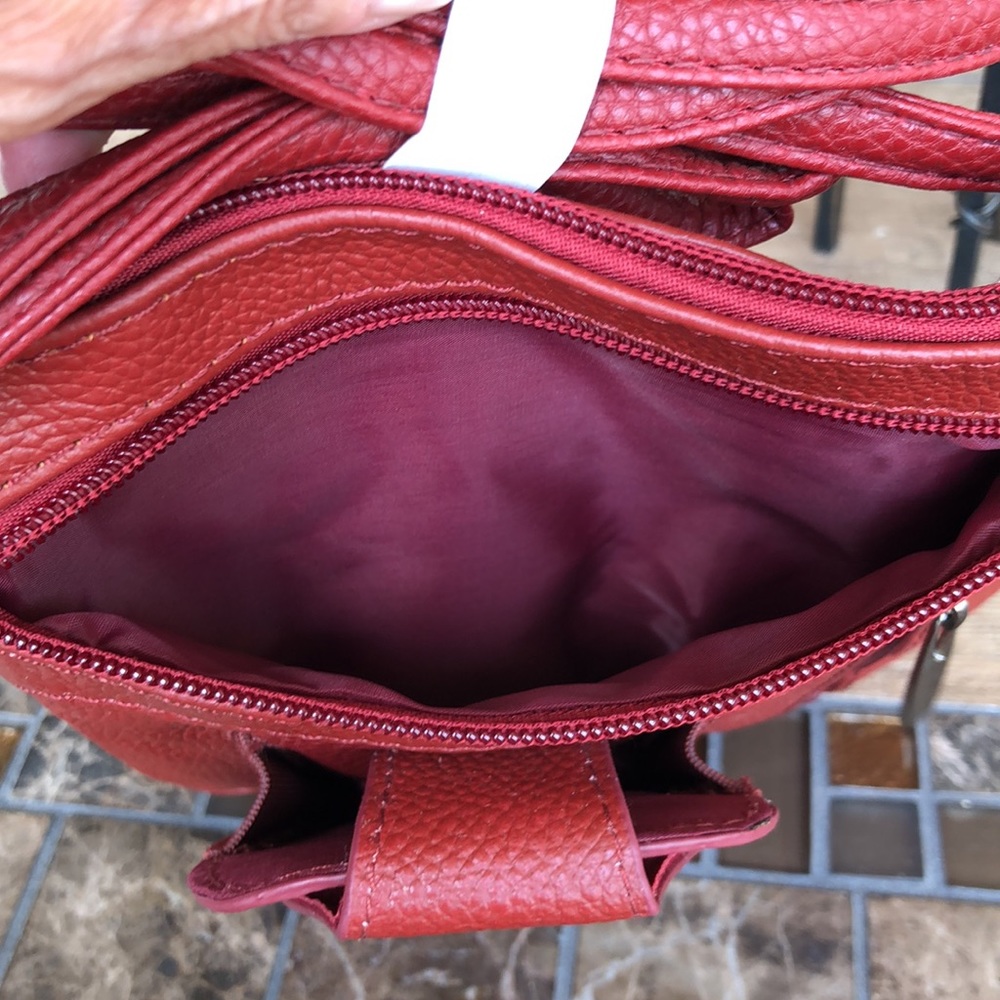 Leather Multipocket Crossbody - Picture 6 of 11